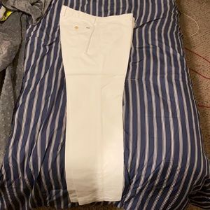 Ralph Lauren White Chinos 33x32